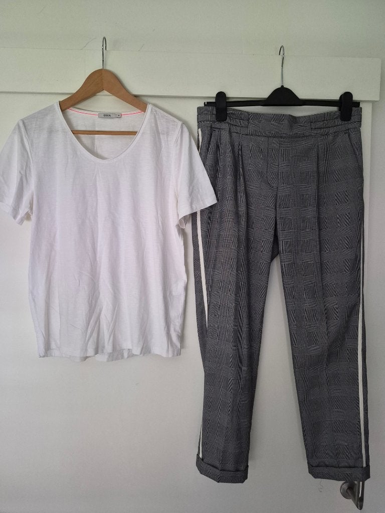 opus broek stretch maat 40 + tshirt cecil maat m 40, Maat 38/40 (M), Ophalen of Verzenden, Zo goed als nieuw, Opus