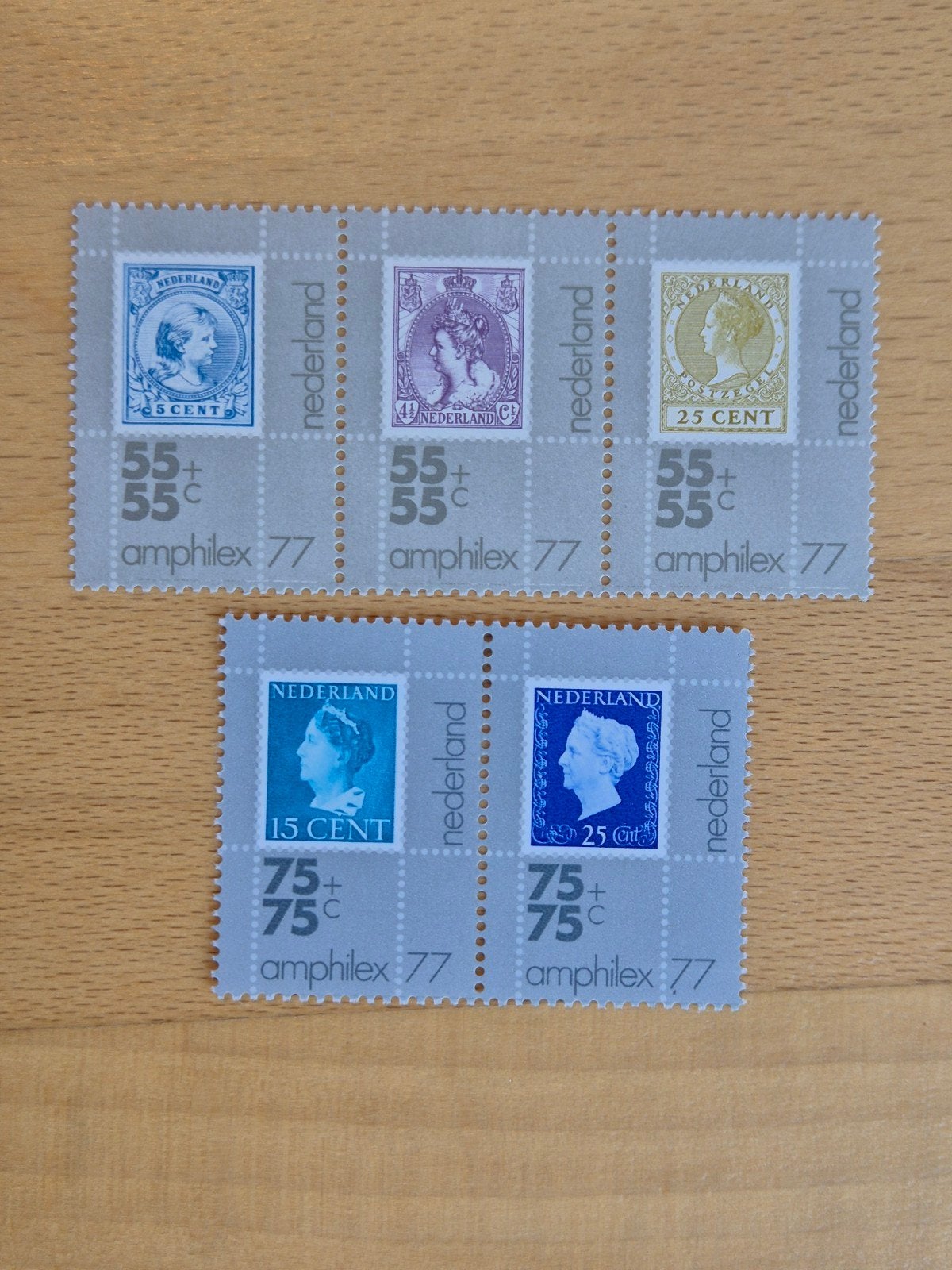 Nederland 1976 Amphilex'77, Ophalen of Verzenden, Na 1940, Postfris