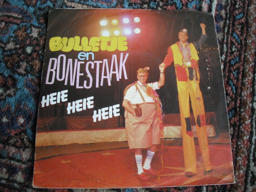 Bulletje en Bonestaak - Heie Heie Heie., Ophalen of Verzenden, Zo goed als nieuw, 12 inch, Levenslied of Smartlap