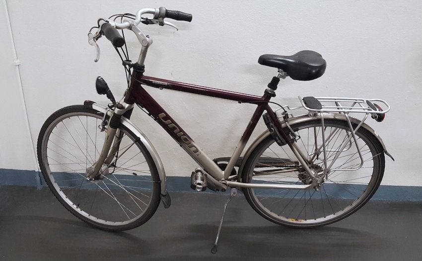 Union Goldrun herenfiets tourfiets zgan, Velgrem, Versnellingen, Zo goed als nieuw, 57 tot 61 cm