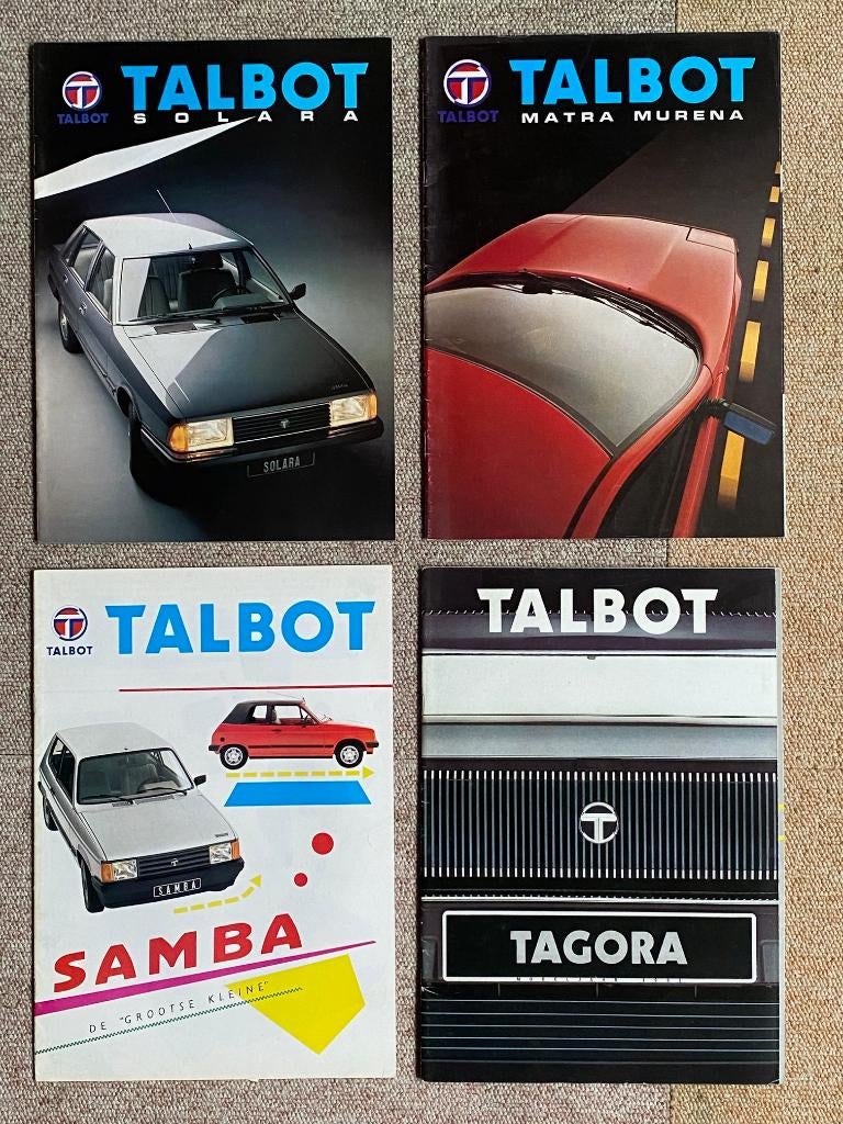 folders: TALBOT > Solara, Matra Murena, Samba, Tagora, Onbekend, Ophalen of Verzenden, Zo goed als nieuw, Overige merken