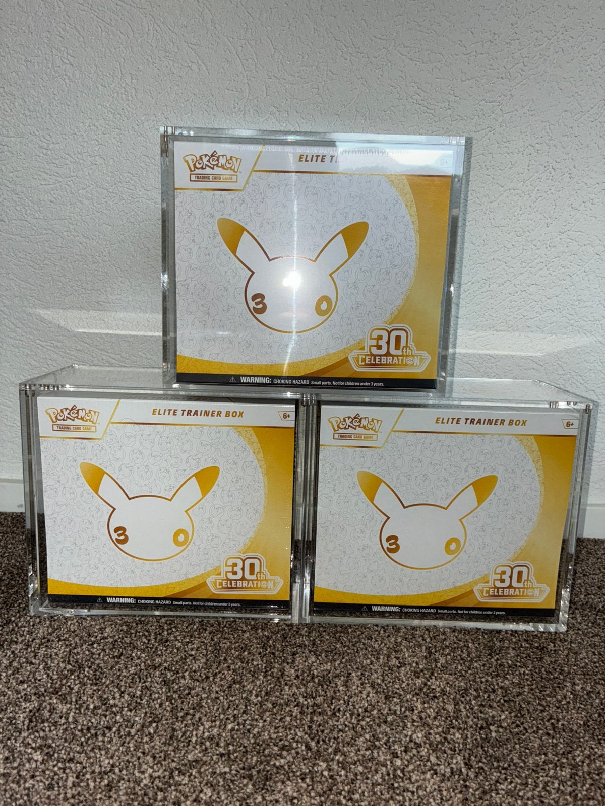 Pokemon 30th ETB + Acryl