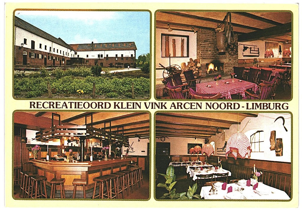 805357 Arcen Limburg Klein Vink Gelopen met postzegel, Verzamelen, Ophalen of Verzenden, 1980 tot heden, Gelopen, Limburg