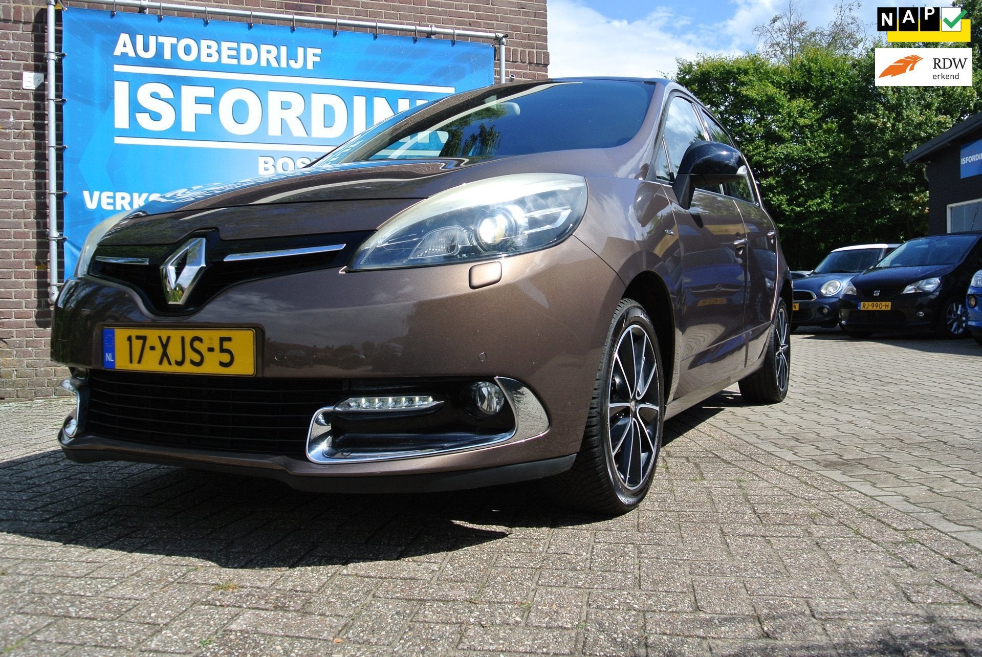 Renault Scénic 2.0 Bose, Auto's, Euro 5, Gebruikt, Zwart, 4 cilinders