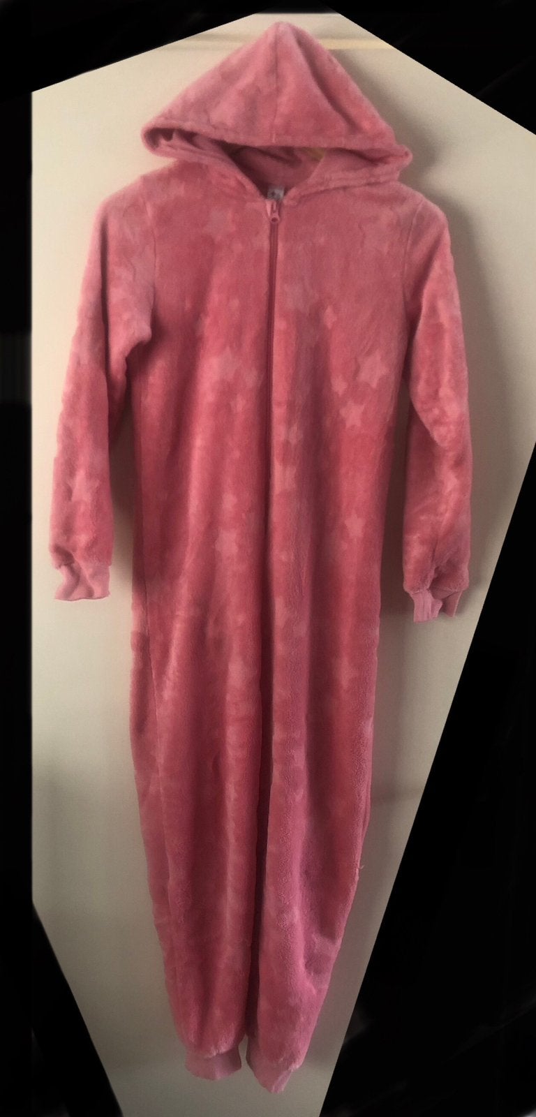 Onesie roze met sterrenprint mt 146/152. Alleen ophalen!, Kinderen en Baby's, Kinderkleding | Maat 146, Ophalen, Zo goed als nieuw