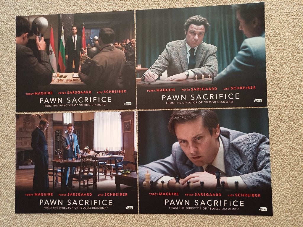 PAWN   SACRIFICE      lobbycard set., Verzenden, Nieuw, A1 t/m A3, Film en Tv