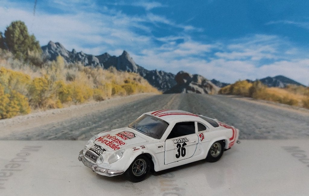 1:43 Renault Alpine A110 1800 Berlinetta 1973; Verem: #, Ophalen of Verzenden, Gebruikt, Auto, Solido