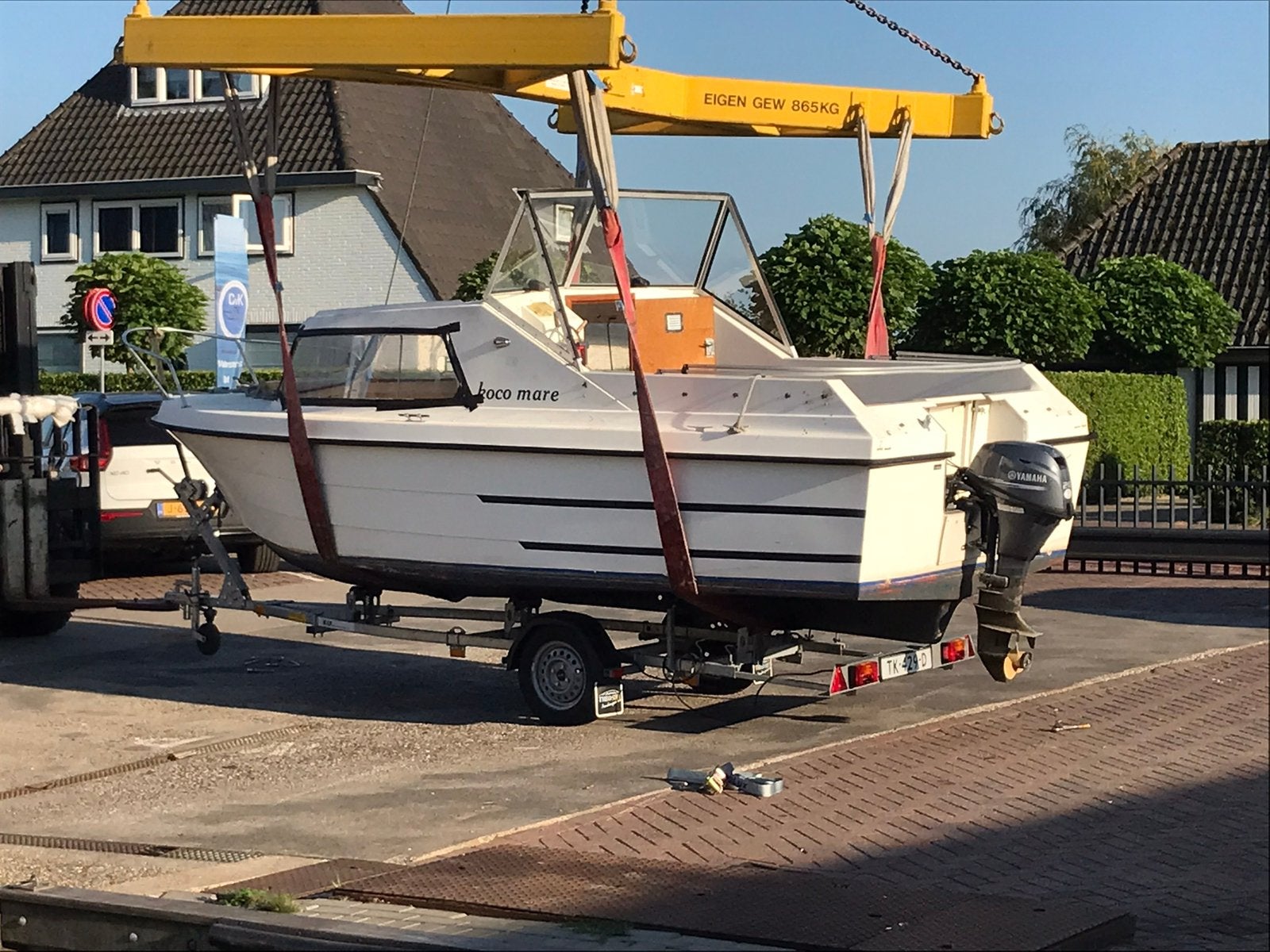 Gratis, Watersport en Boten, Ophalen of Verzenden, Waterland, Trailer