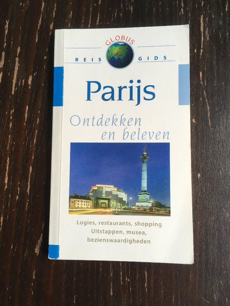 reisgids parijs - globus frankrijk, Ophalen of Verzenden, Zo goed als nieuw, Europa, Reisgids of -boek