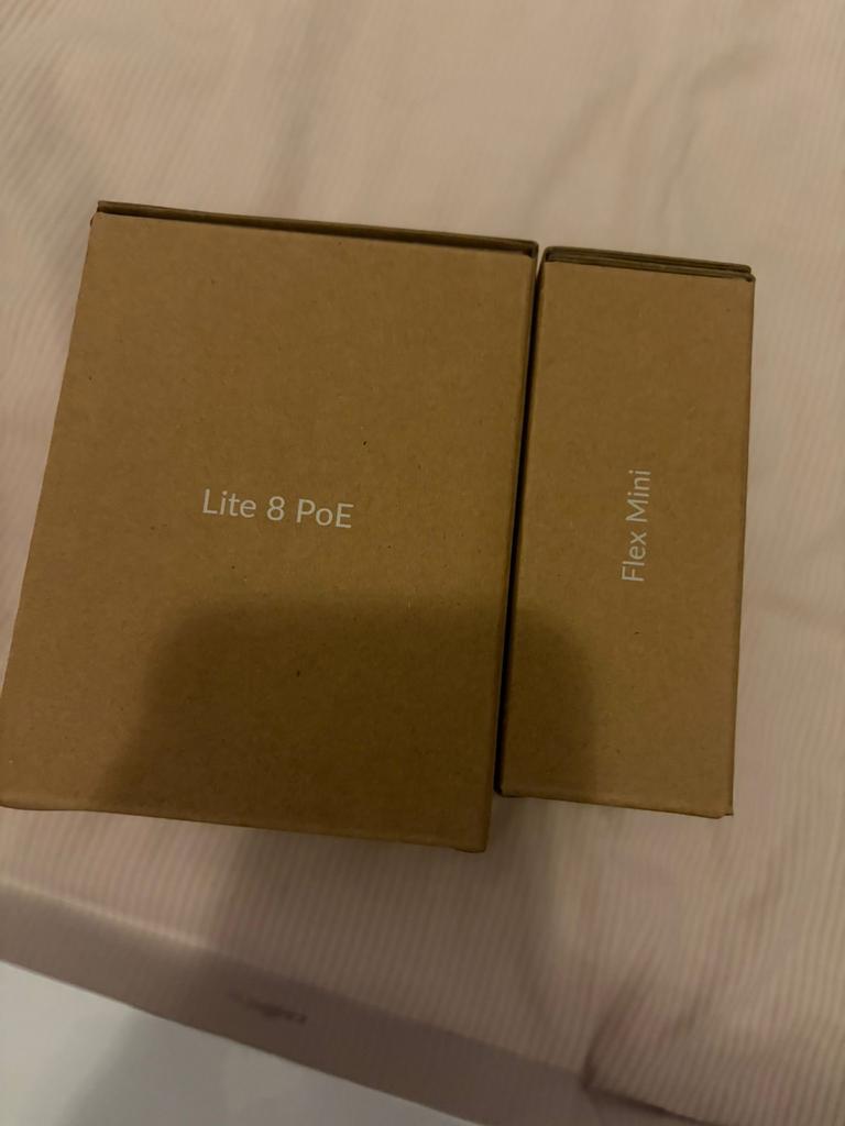 Ubiquiti Lite 8 PoE, Flex Mini, U6 Lite en kabels - Nieuw, Ophalen of Verzenden, Nieuw