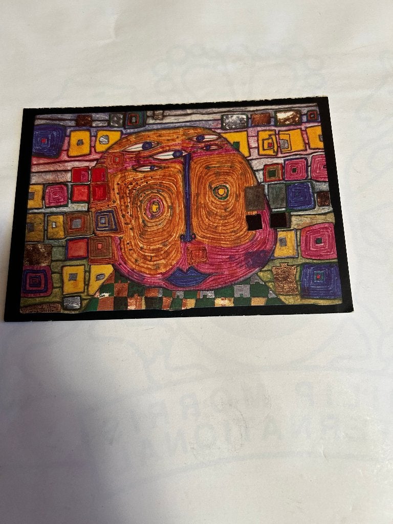 Hundertwasser Mister Humus, Ophalen of Verzenden, Sterren en Beroemdheden