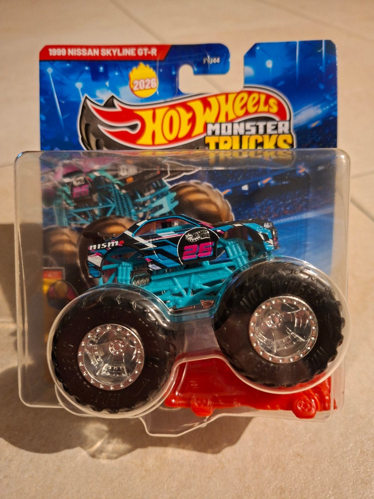 Hot Wheels Monster Trucks 1999 Nissan Skyline GT-R, Ophalen of Verzenden, Nieuw, Auto