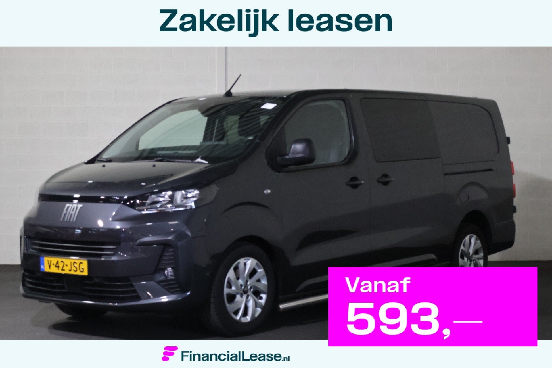 Fiat Scudo 2.0 MJ 145pk L3 DC Automaat BPM Vrij, 145 pk, Stof, Gebruikt, 4 cilinders