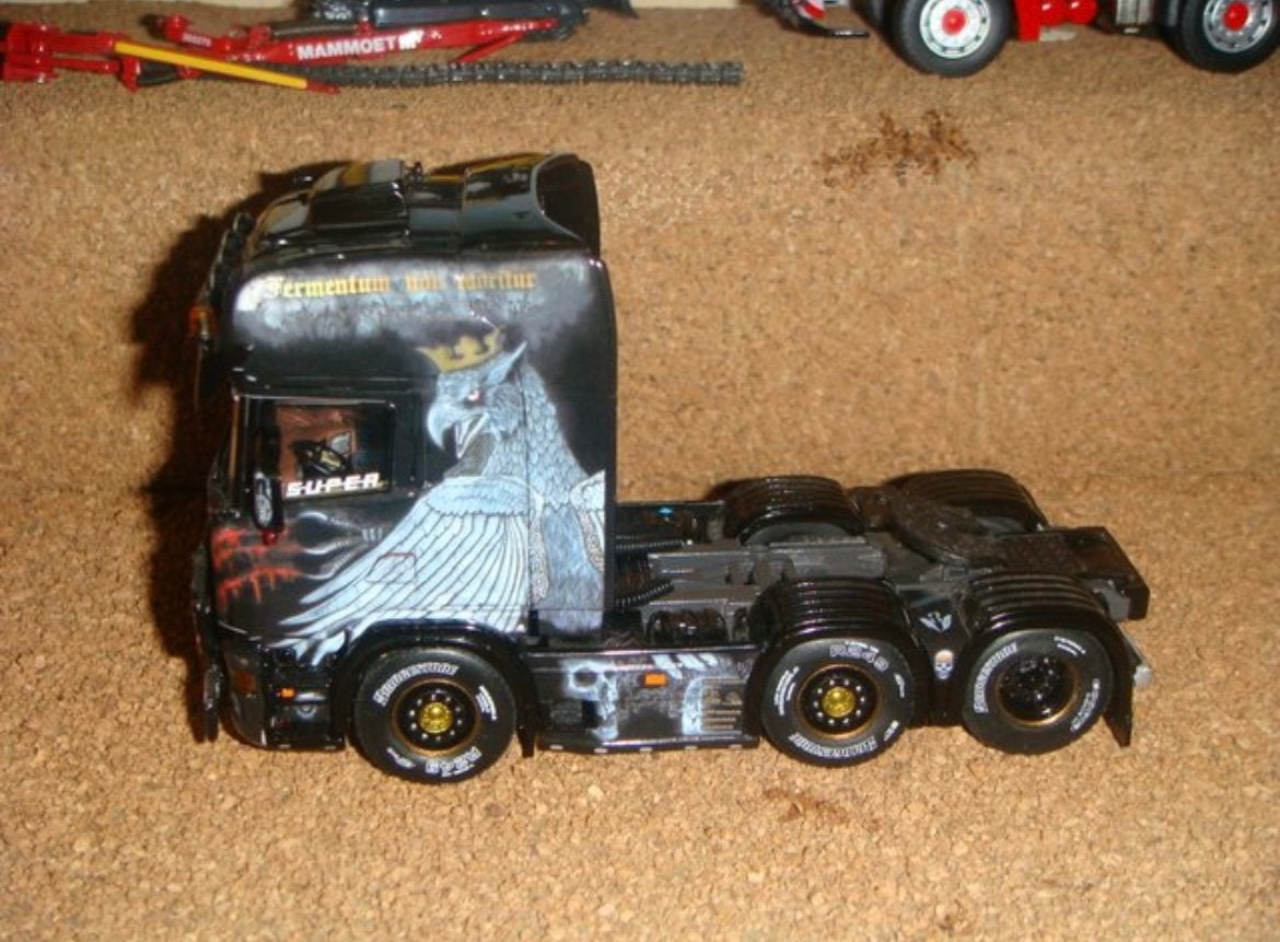 WSI Scania Streamline Topline 6x2 Twin Steer Maik Terpe, Hobby en Vrije tijd, Modelbouw | Auto's en Voertuigen, Overige merken