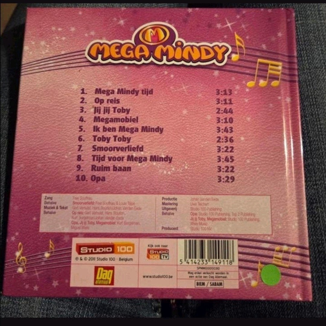 Mega Mindy: de Grootste Hits - CD, Ophalen of Verzenden, Zo goed als nieuw, Muziek, 6 tot 9 jaar