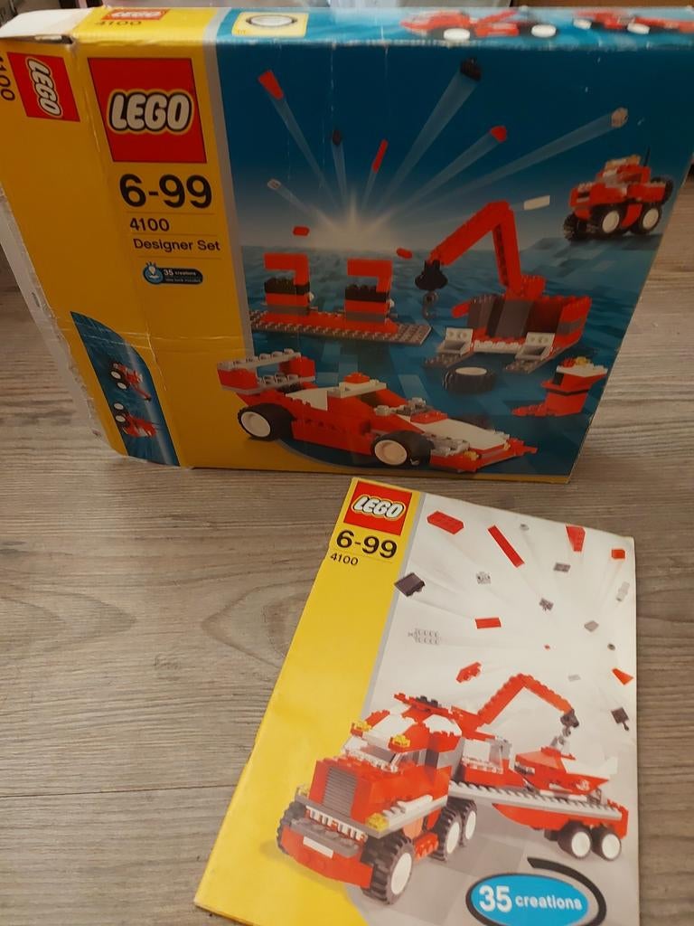 Lego Maximum Wheels designerset 4100, Ophalen of Verzenden, Zo goed als nieuw
