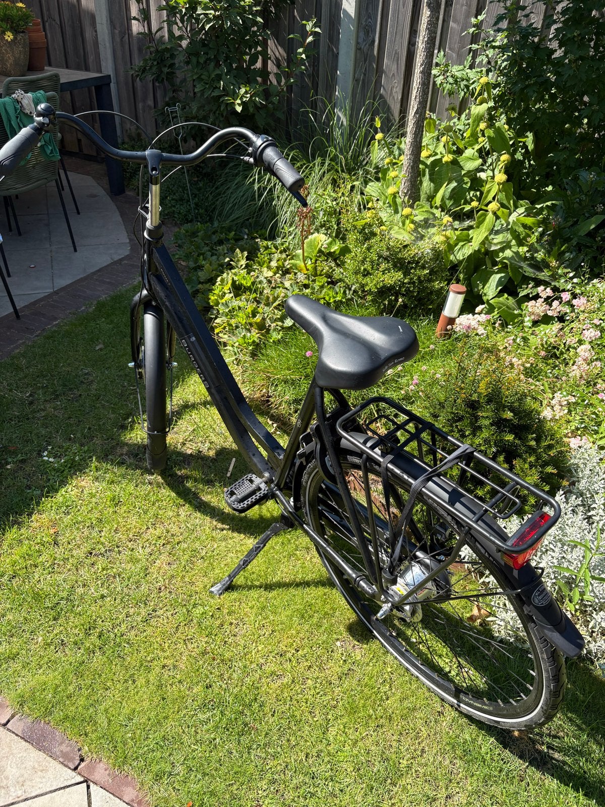 Burgers Breeze Damesfiets - Comfortabel en Stijlvol, 53 tot 56 cm, Versnellingen, Zo goed als nieuw, Trommelrem