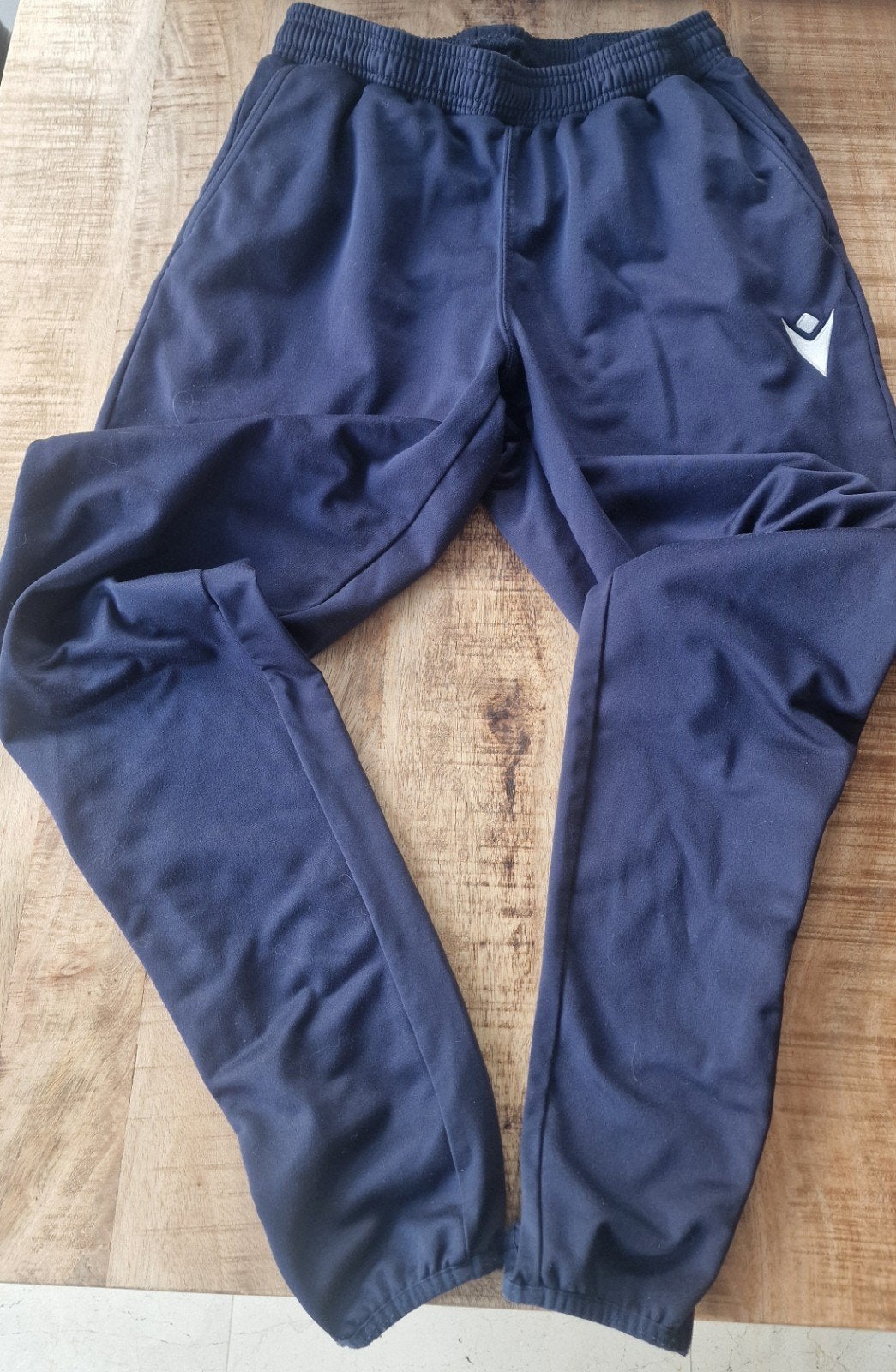 Macron trainingsbroek SV Hoofddorp - Maat M, Ophalen of Verzenden, Macron, Voetbal, Gedragen