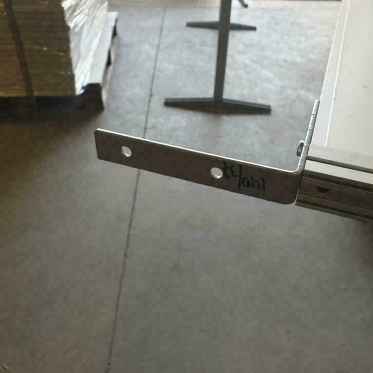 scheidingswand voor tussen bureau afmeting 140 / 160 x 37 cm, Ophalen, Zo goed als nieuw