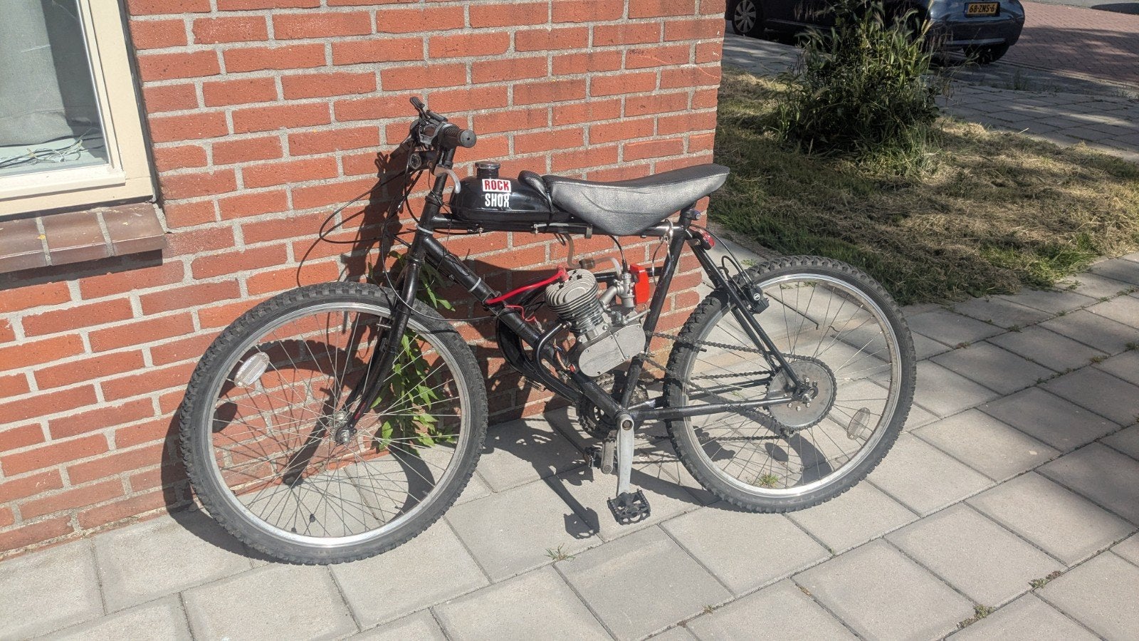 fiets brommer 80cc, Ophalen, Zo goed als nieuw
