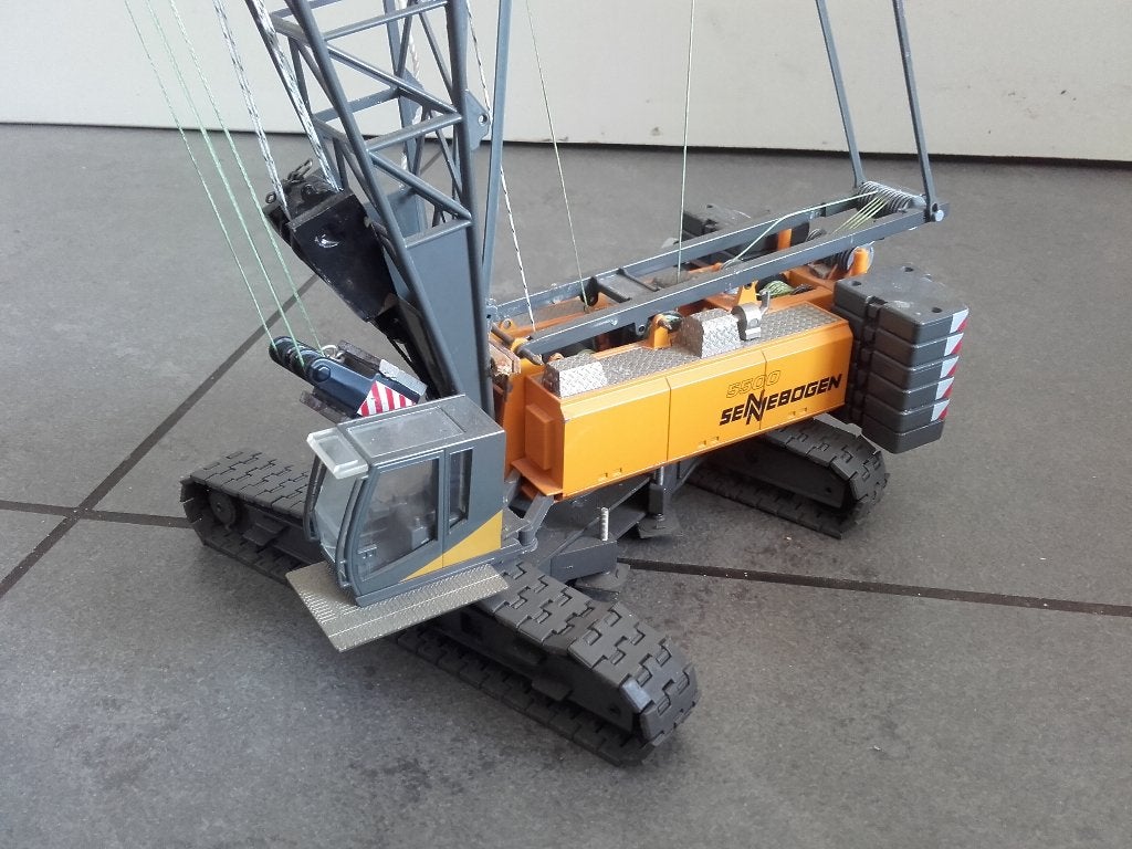 Sennebogen rupskraan voor onderdelen., Ophalen of Verzenden, Gebruikt, Hijskraan, Tractor of Landbouw, Overige merken