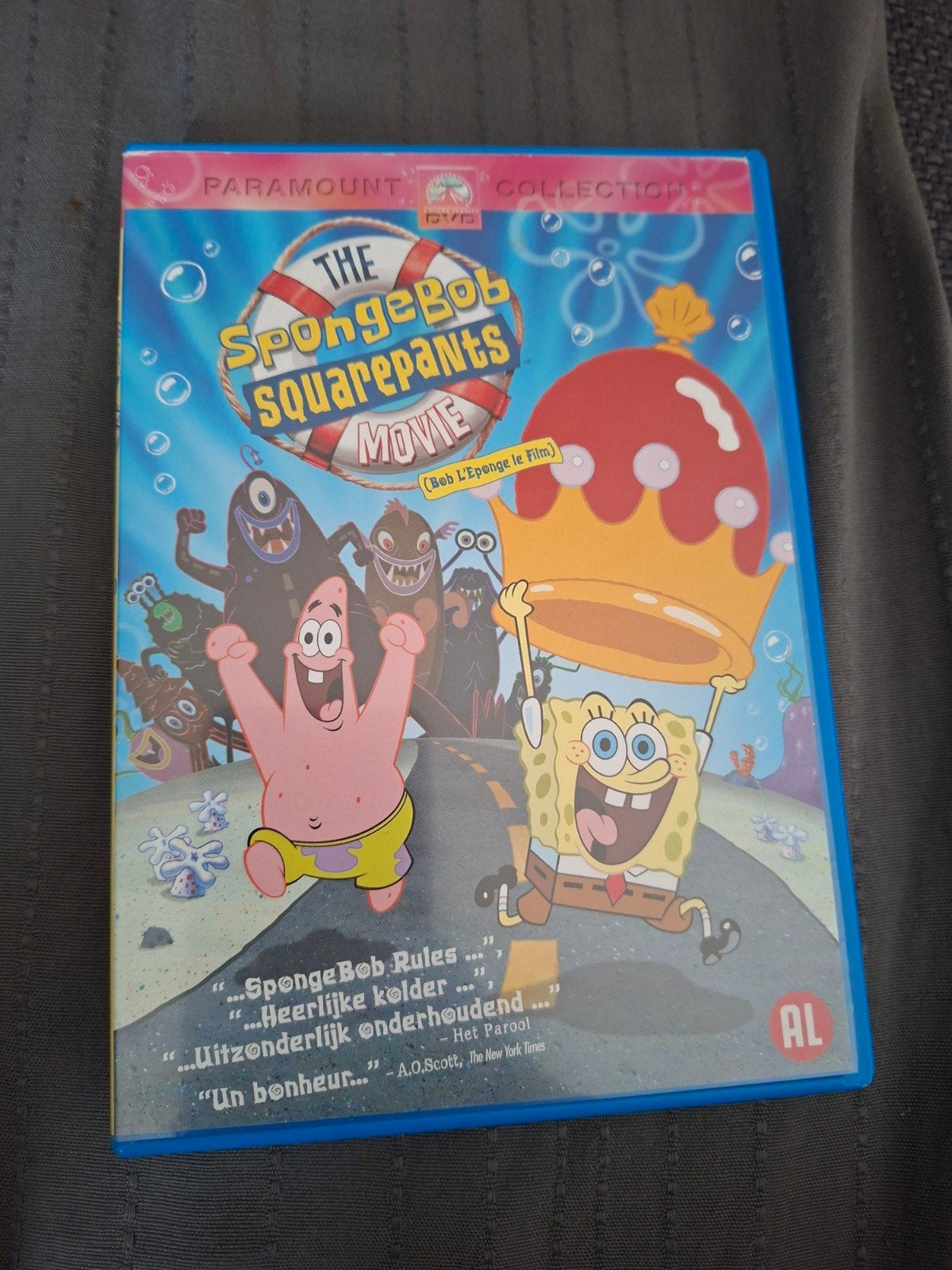 SpongeBob SquarePants De Film DVD - Nederlands gesproken, Cd's en Dvd's, Gebruikt, Animatie, Alle leeftijden, Nederlands