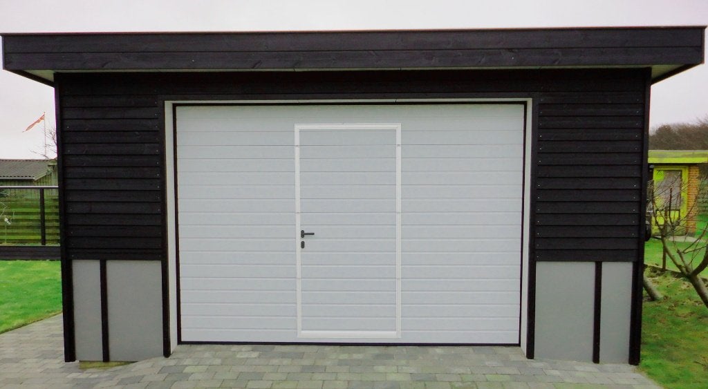 diverse overheaddeuren / sectionaaldeuren met een loopdeur, Ophalen, Metaal, 120 cm of meer, 215 cm of meer