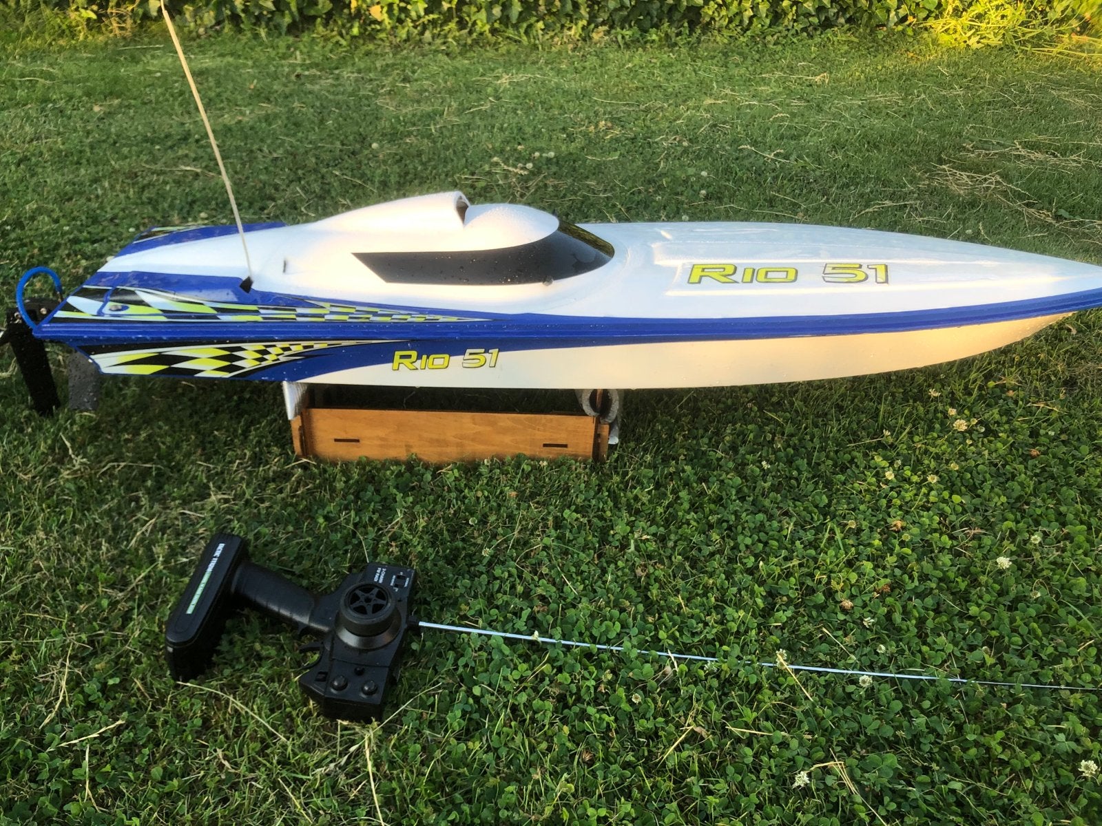 RC Speedboot Rio 51 met afstandsbediening, Ophalen, Gebruikt