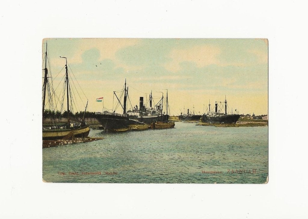 Zaandam - Houthaven (voor 1920), Ophalen, Voor 1920, Ongelopen, Noord-Holland