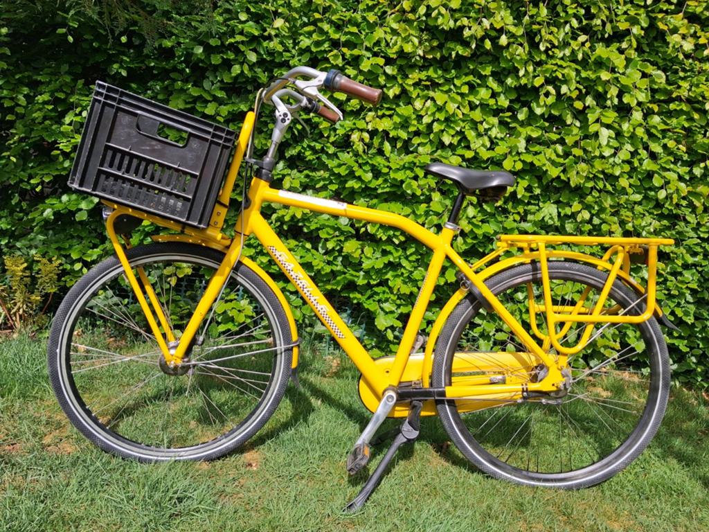 Gazelle Yellow Cab limited edition., Fietsen en Brommers, Fietsen | Heren | Herenfietsen, Gebruikt, Versnellingen, Ophalen of Verzenden