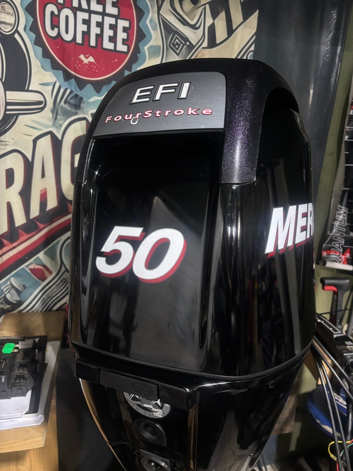 Mercury 50 pk EFi. Bj 2011. Powertrim  langstaart inruil mog, Ophalen, Gebruikt, Viertaktmotor, 30 pk of meer