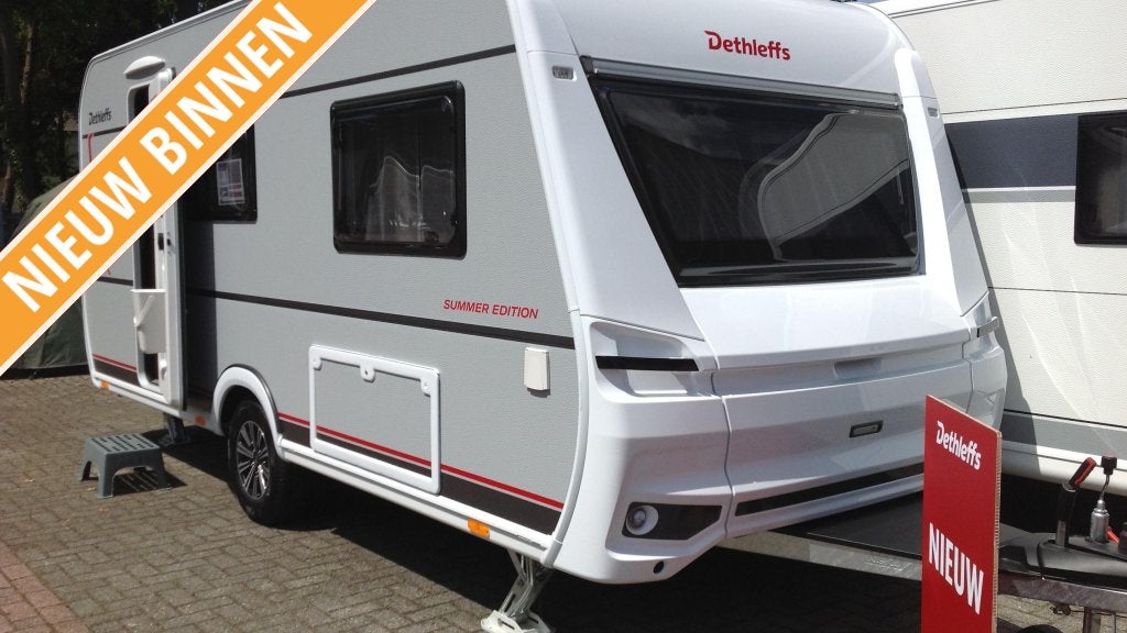Dethleffs Summer Edition 460 EL 2027 intro dealerschap, Caravans en Kamperen, Caravans, Treinzit, Tot en met 3, Dethleffs, 5 tot 6 meter