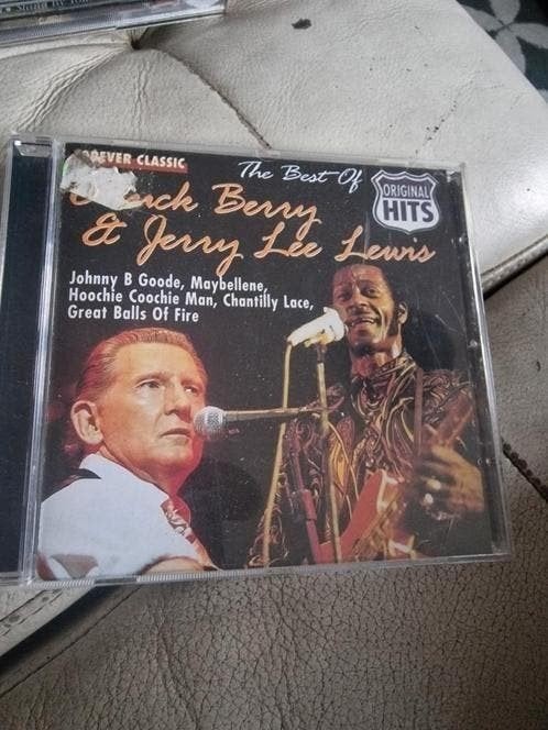 The Best Of Chuck Berry & Jerry Lee Lewis CD, Rock, Gebruikt, Ophalen of Verzenden, Verzamelalbum