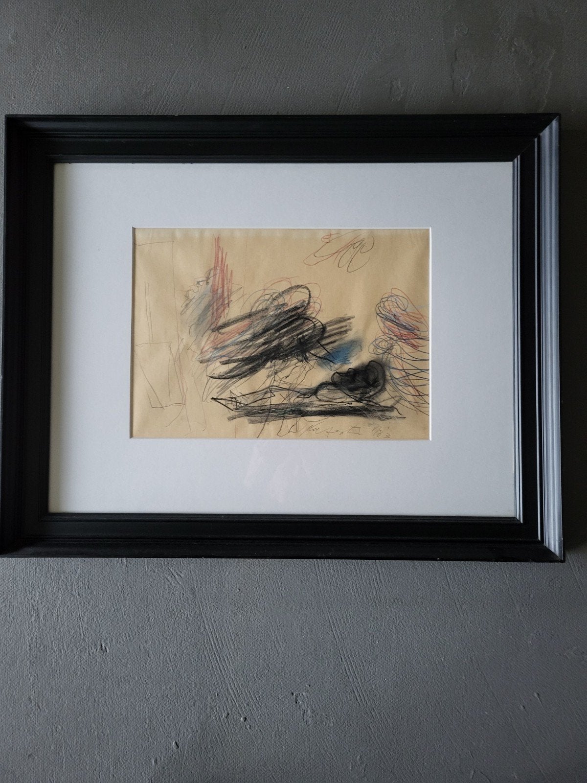 Ger Lataster - Abstracte tekening 1983, Ophalen