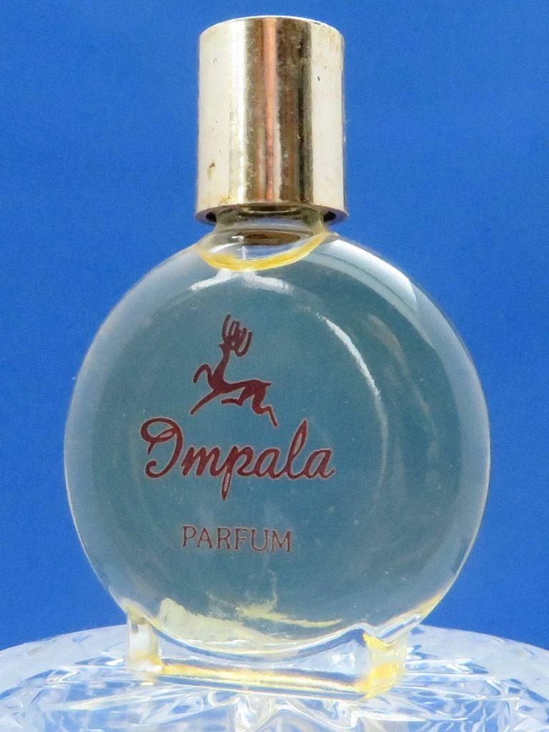 Mini - IMPALA - Impala -10ml - p - 6,7cm, Ophalen of Verzenden, Gebruikt, Miniatuur, Gevuld
