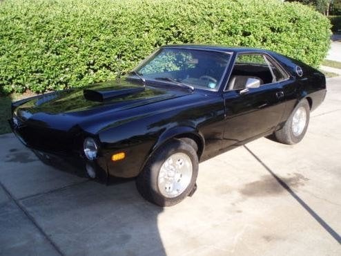 Muscle car AMC AMX Fastback uit 1969, foto 4