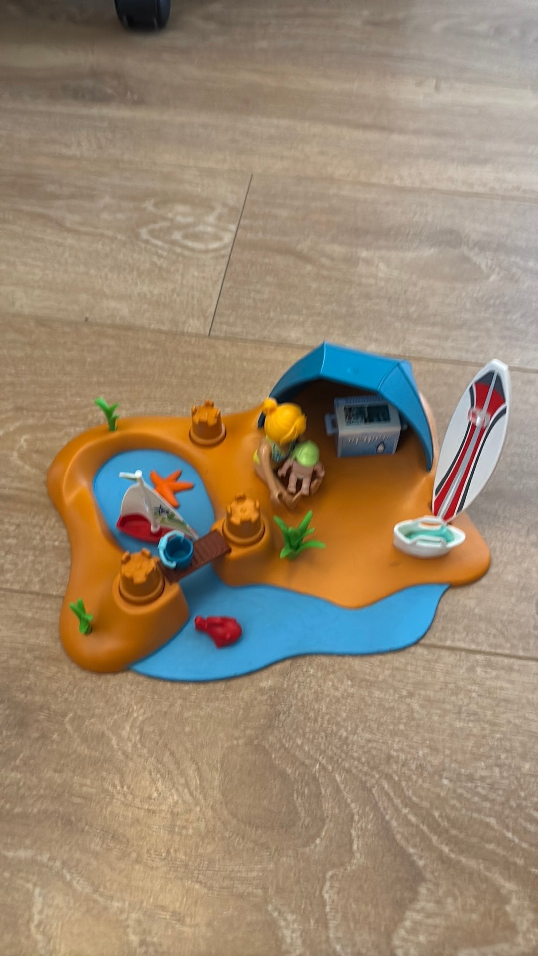 Playmobil strand, Kinderen en Baby's, Ophalen, Gebruikt, Los playmobil