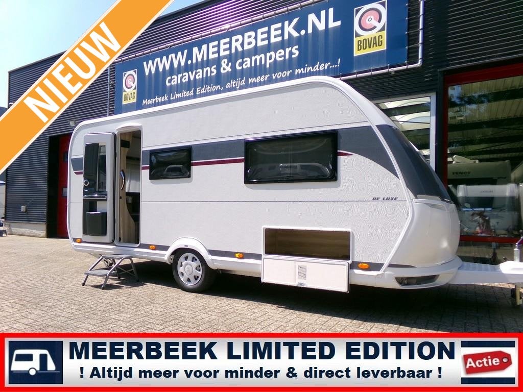Hobby De Luxe 495 UL 2027 NIEUWSTE MODEL !, Schokbreker, Rondzit, Hobby, Particulier