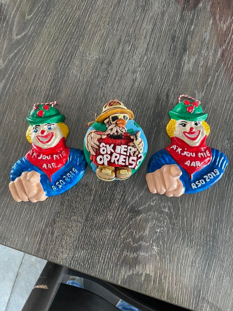 Veldtekens Roosendaal carnaval, Verzamelen, Overige Verzamelen, Verzenden, Gebruikt
