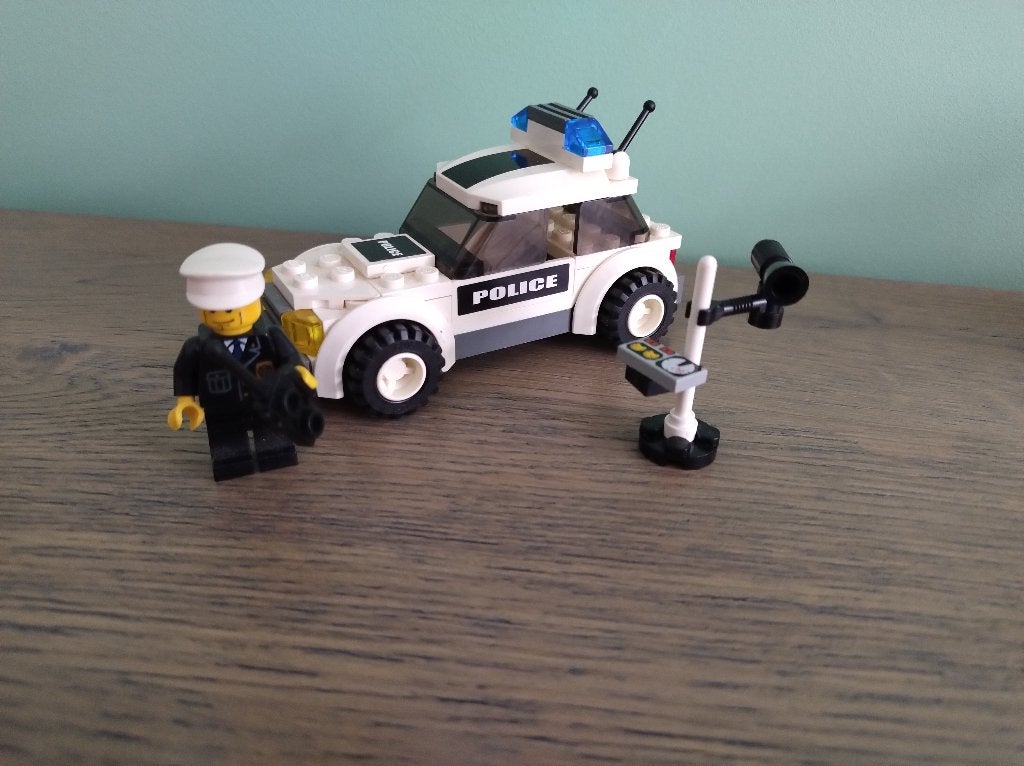 Lego City 7236 politie voertuig police car, Kinderen en Baby's, Speelgoed | Duplo en Lego, City, Lego, Ophalen of Verzenden, Zo goed als nieuw