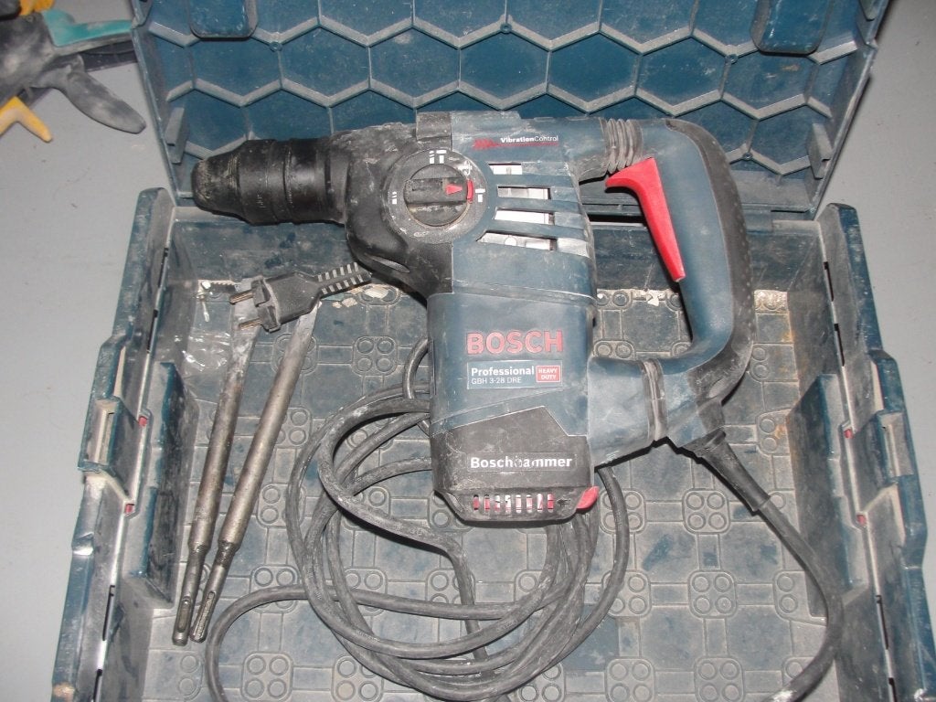 Boschhamer Professional GBH3-28 dre Boorhamer, Boor- en/of Breekhamer, Ophalen of Verzenden, Klopboormechanisme, Gebruikt