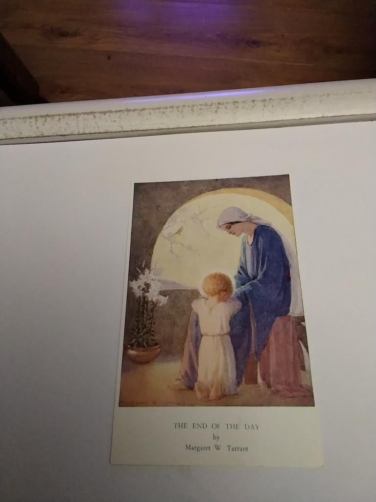MARGARET W. TARRANT  -  THE END OF THE DAY, Verzamelen, Ansichtkaarten | Themakaarten, Ophalen of Verzenden, 1960 tot 1980, Sterren en Beroemdheden