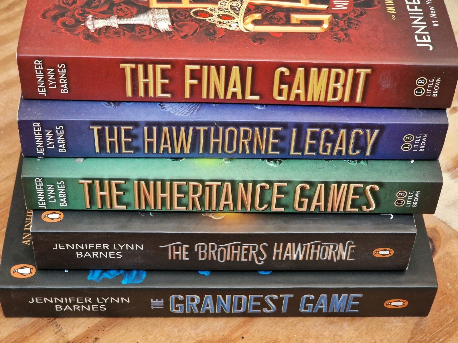 The Inheritance Games serie, Jennifer Lynn Barnes (5 boeken), Boeken, Ophalen of Verzenden, Zo goed als nieuw, Jennifer Lynn Barnes