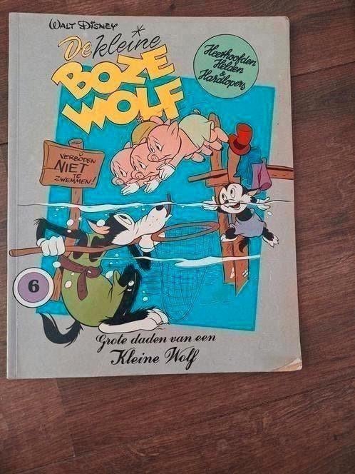 Stripboek de kleine boze wolf, Eén stripboek, Ophalen of Verzenden, Gelezen, Walt Disney