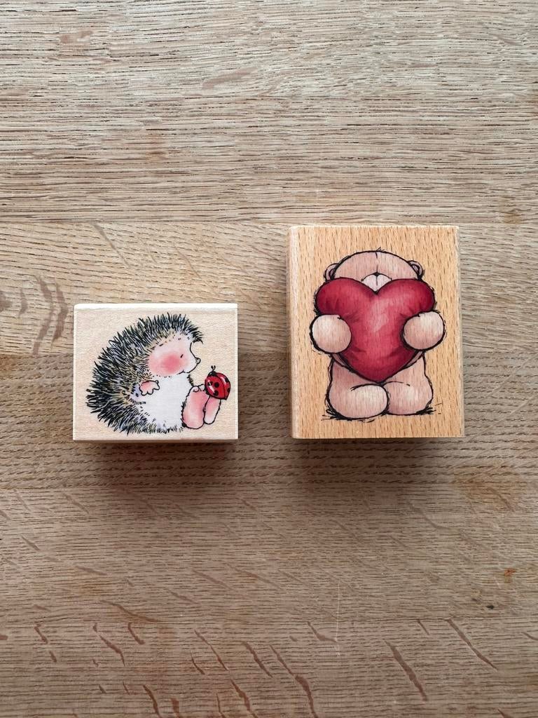 Twee nieuwe stempels Forever Friends en Margaret Sherry, Ophalen of Verzenden, Nieuw, Houten stempel