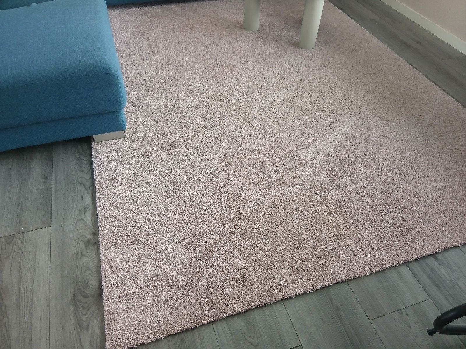 Roze vloerkleed 200x290 cm, Ophalen, Gebruikt, 200 cm of meer, 200 cm of meer
