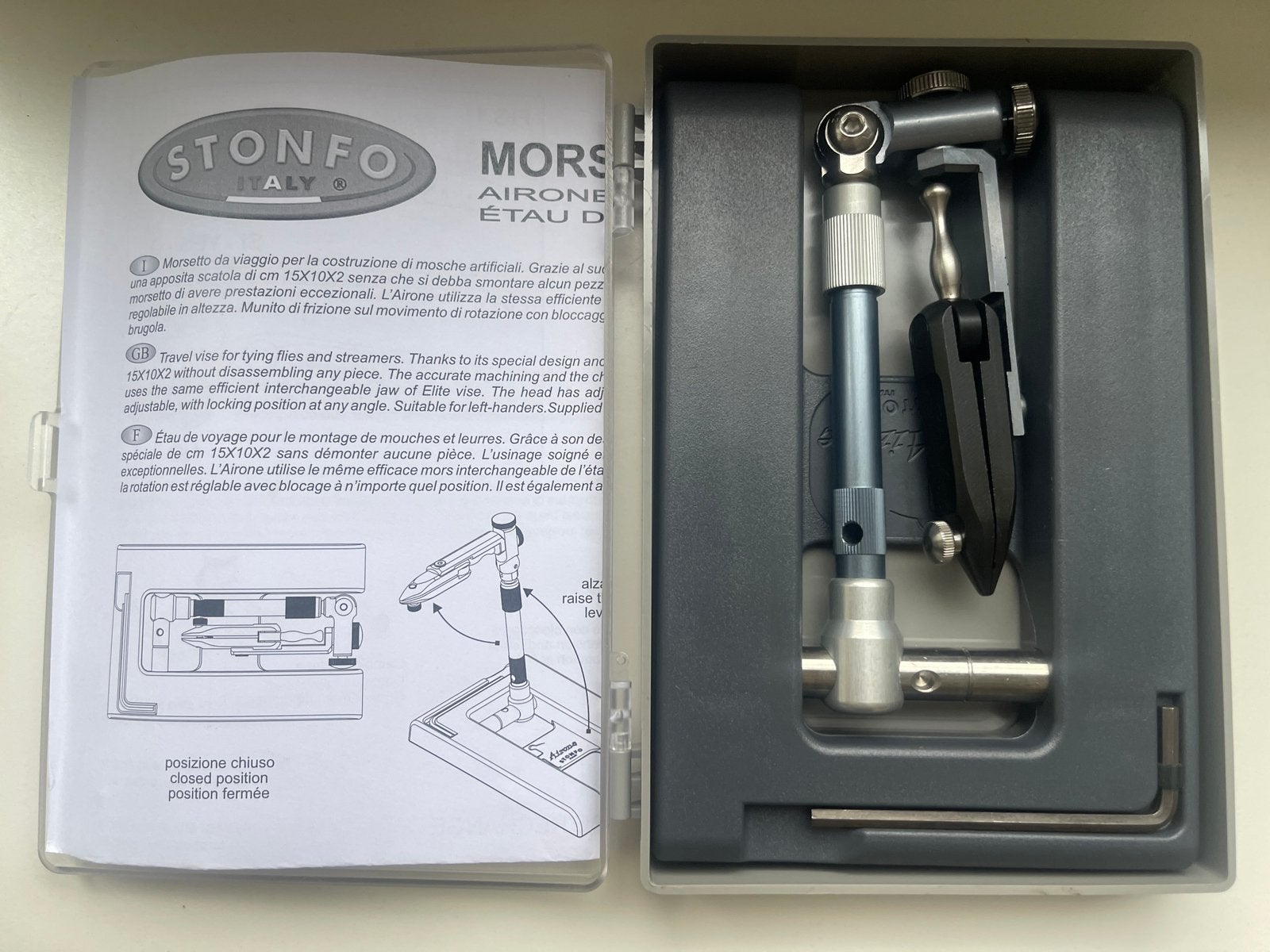 Stonfo Travel Vise, Ophalen of Verzenden, Zo goed als nieuw, Overige typen
