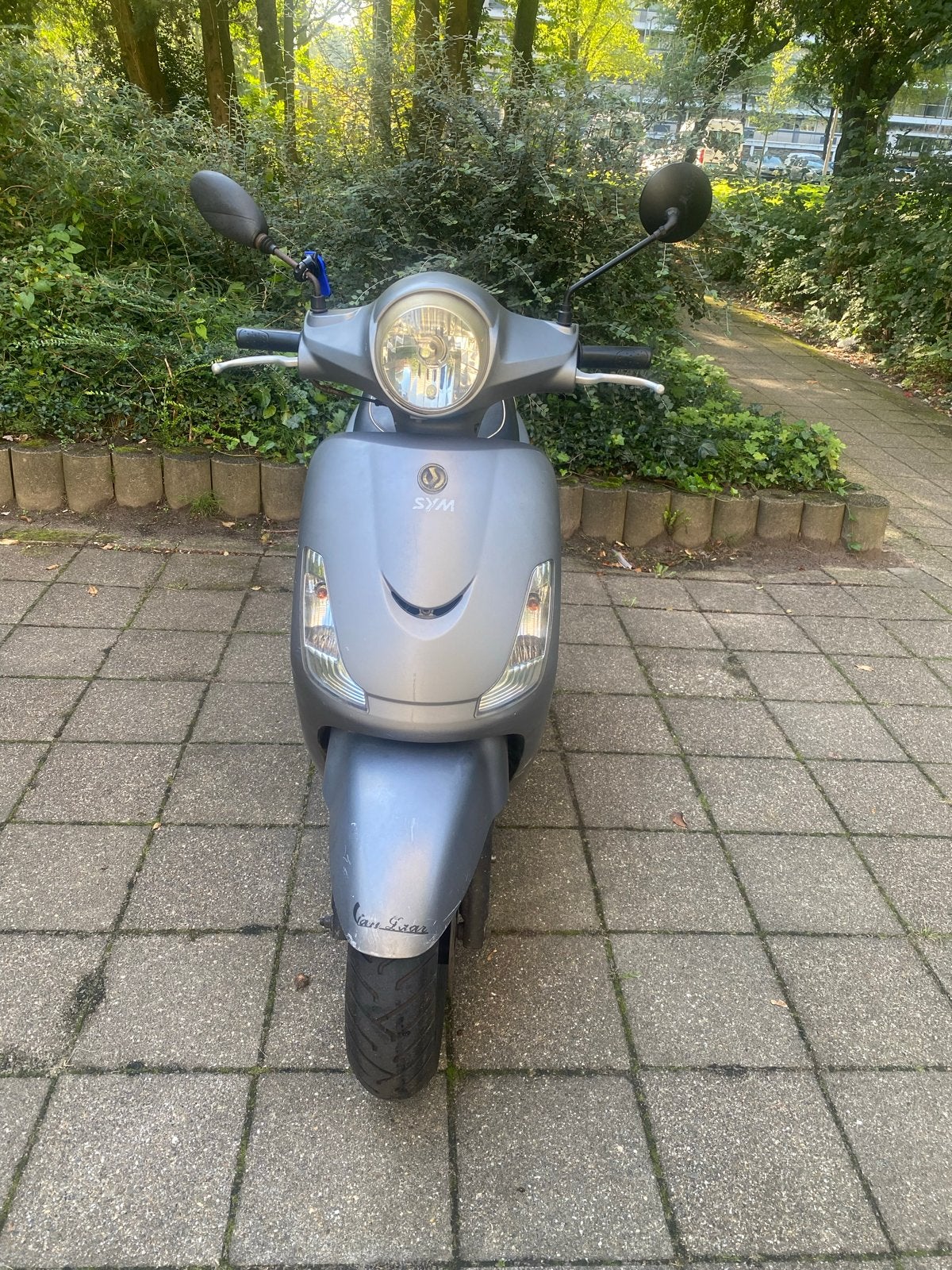 SYM Fiddle II Scooter - Grijs, Goede Staat, Ophalen, Gebruikt, Benzine, SYM