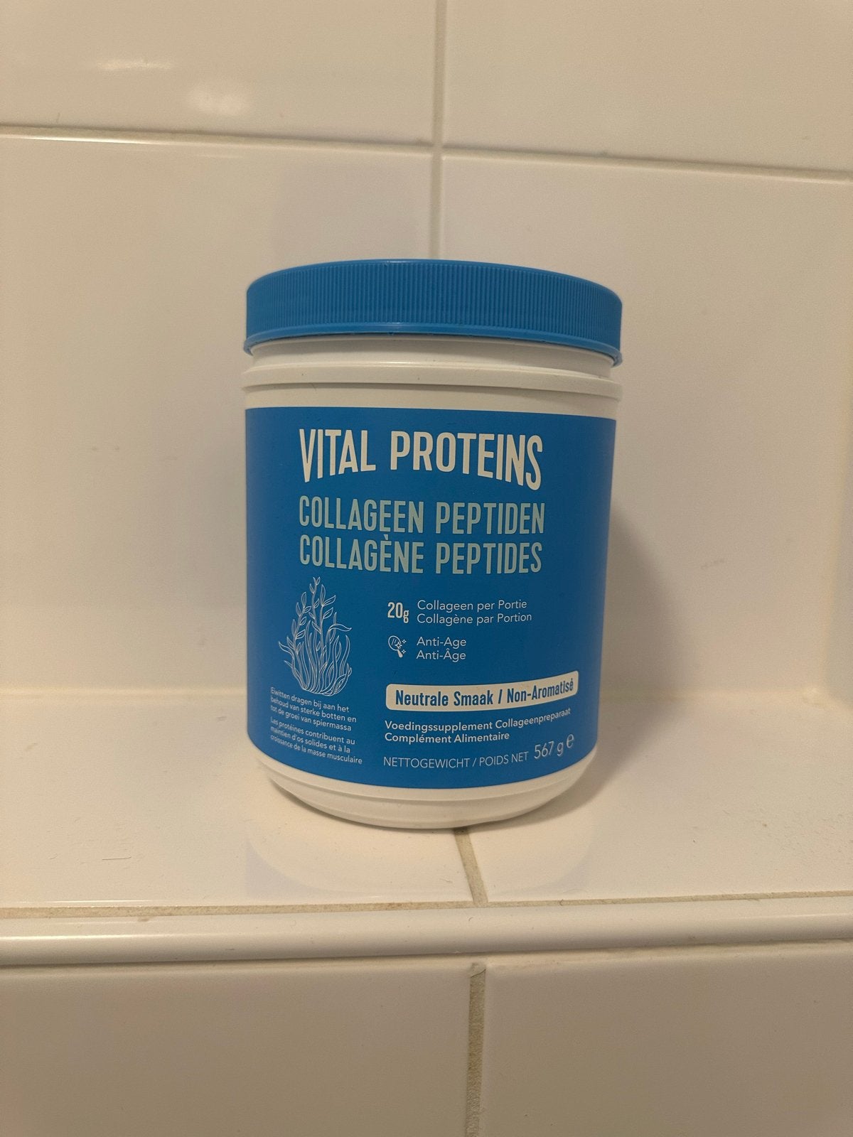 Vital Proteins Collageen Peptiden 567g - Zo goed als nieuw, Sport en Fitness, Gezondheidsproducten en Wellness, Ophalen of Verzenden