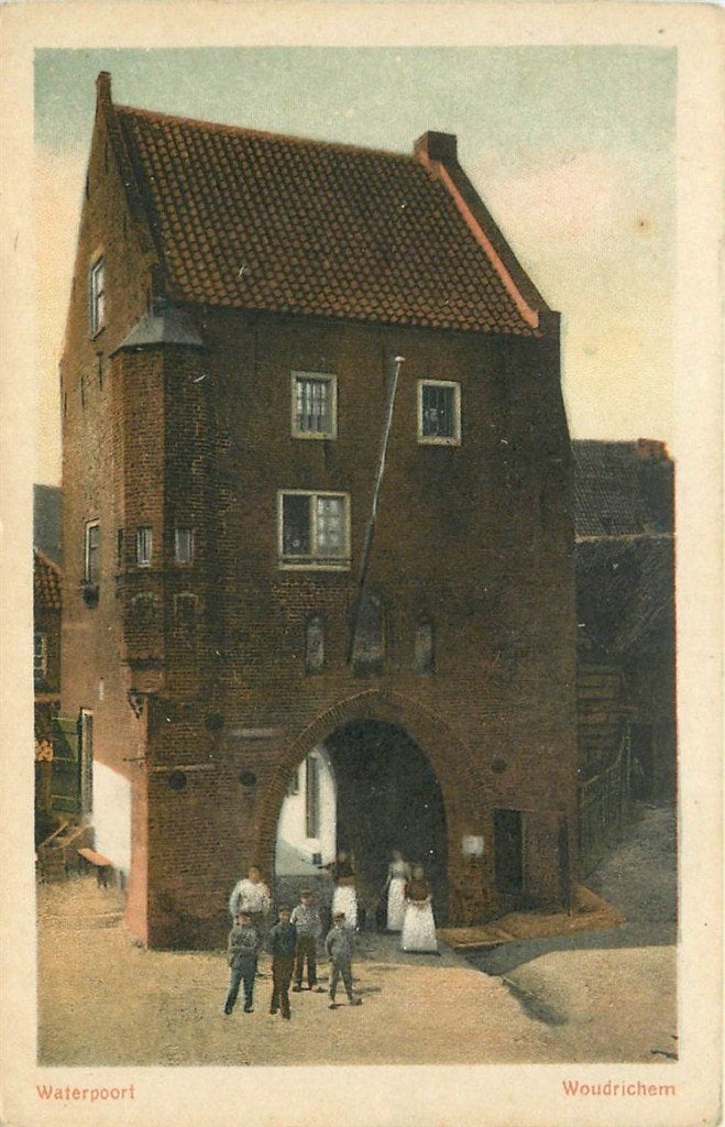 702-041-005 Woudrichem Waterpoort, Verzenden, Voor 1920, Noord-Brabant